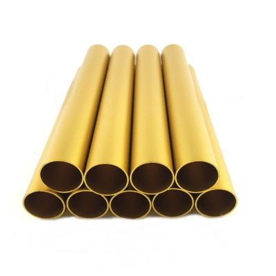 China Pipe Profile Constructure Kenli 6063t5 Anodized Pipe Rod Aluminum Tube Round Aluminum Pipe for sale