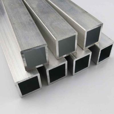 China Pipe Profile Constructure KENLI 6000 Series Aluminum Tube Anodizing Rectangular Square Tubing / Round Pipe for sale