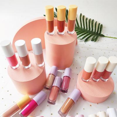 China Waterproof Romantic Beauty Glitter Lip Gloss Private Label Lip Gloss Vendor vegan lip gloss vegan lip gloss for sale