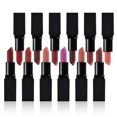 China Waterproof No Logo Matte Lipstick Private Label Waterproof Lipstick for sale