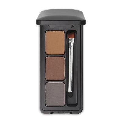 China Waterproof Private Label Makeup Eyebrow Powder Cosmetic Palette 3 Colors Eyebrow Palette for sale