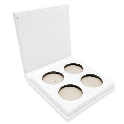 China Waterproof Natural Eyeshadow Palette 4 Colors Private Label Makeup Eyeshadow Palettes for sale