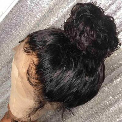 China Soft Smooth Thick Barely Shedding Transparent Swiss Lace Frontal Wig vendor Glueless Brazilian 13X6 hd human hair lace front wig 360 full lace human hair wig for sale