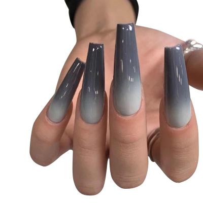 China DIY Nail Art 2021 Luxury Designer Press On Nails Seller, Custom Artificial Nails, Wholesale Artificial Nail Tips With Packing Box for sale