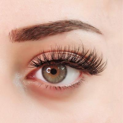 China Newest 3D Thick Mink Hair False Eyelashes, Hand Made Natural Luxury Long Style Of Wipsy Eyelash DW for sale