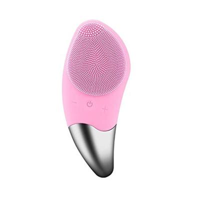 China Factory Outlet USB Silicone Ultrasonic Deep Cleansing Portable Silicone Face Brush for sale