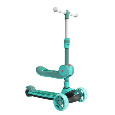 China Wholesale High Quality Folding Height Adjustable Kids Scooters Kids Foldable Kick Scooter With LED Light for sale