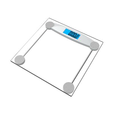 China Low Battery / Over Load Indication Body Weight Scale Manual Digital Bathroom Scale With Lighted Display for sale