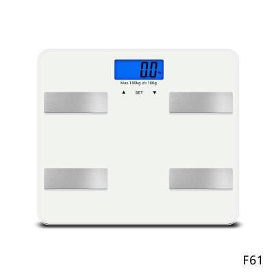 China Low Battery/Over Charge Indication Measuring Body Fat Scale Display Scale Body Weight Water Muscle Bmi Mass Scales for sale