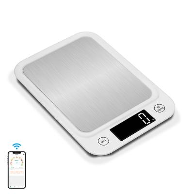 China WITH LID 5kg Kitchen Scales Stainless Steel Cooking Digital Food Calorie Counter Facts Nutritional Scale With Nutritional Information for sale