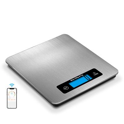 China WITH LID 5000G Digital Kitchen Scales Stainless Steel Food Electronic Kitchen Scale for sale