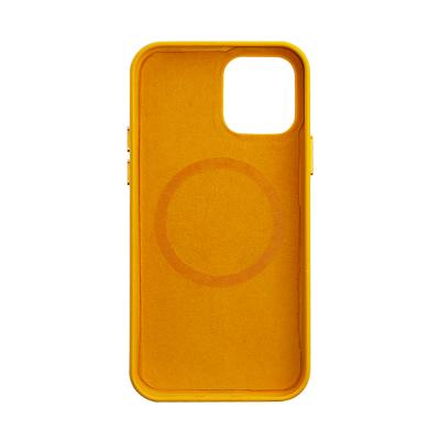 China Anti-fall color firm cell phone case backs wireless magnetic cell phone charging case for iPhone models for sale