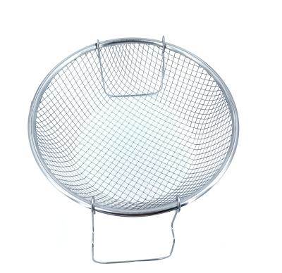 China Chips Fry Baskets Stainless Steel Viable Mini Fryer Basket Strainer for sale