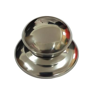 China Viable Stainless Steel Replacement Kitchen Cookware Lid Cap Knob/Basket Lid Knobs for sale