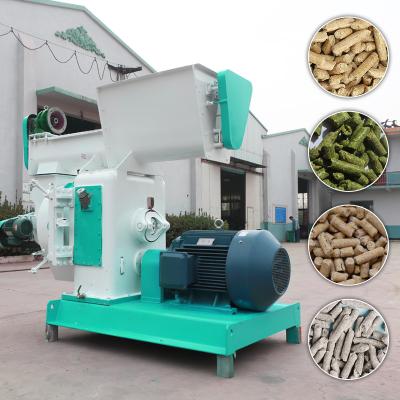 China animal feed pellet making animal feed pellet making at factory price 1 ton per hour animal feed pellet processing machine for chicken pig feed making for sale