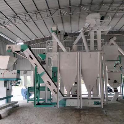 China 1-3t/H plant equipment animal feed machine factory poultry chicken feed pellet machine price for sale