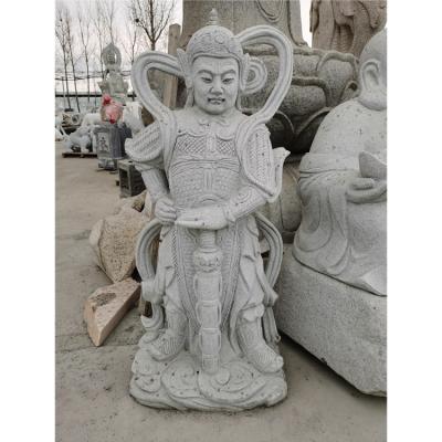 China Happy Buddha Stone Garden Sculpture Traditional HANDMADE Chinese Carving Stone for sale