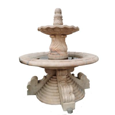 China JN- Modern Handmade WF-3 for Garden and Outdoor Decoration Carving Variety Stone Water Fountain for sale