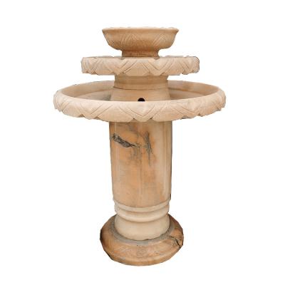 China JN- Modern Handmade WF-2 for Garden and Outdoor Decoration Carving Variety Stone Water Fountain for sale