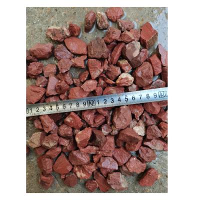 China GS-016 Red color 10-20mm traditional gravel pebble small size stone for decorating garden and making terrazzo for sale