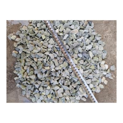 China 10-20mm small size traditional GS-012 yellow&green gravel pebble stone for decorate garden and make terrazzo for sale