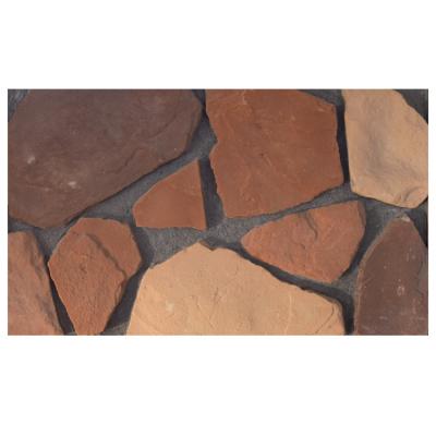 China Best Quality LXA102 Traditional Red Color Cultured Veneer Artificial Stone for sale