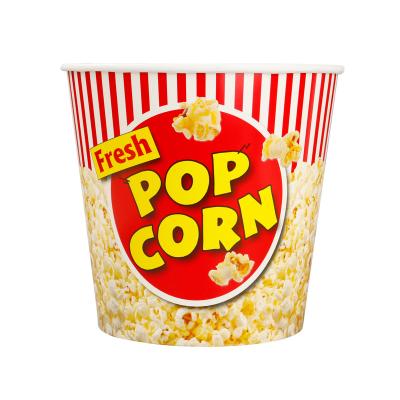 China Customized Printed Disposable Bucket Food Packaging Popcorn Cups Disposable Bucket for sale