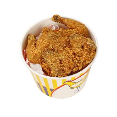 China Hot Sale Disposable Food Grade Packaging Paper Fried Chicken Buckets for sale