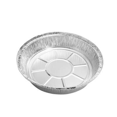 China Microwave Safe Food Packaging Company Pan Round Disposable Normal Aluminum Foil for sale