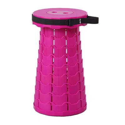 China New Fashion High Quality Adjustable Extension Portable Outdoor Travel Retractable Folding (Height) Stool for sale