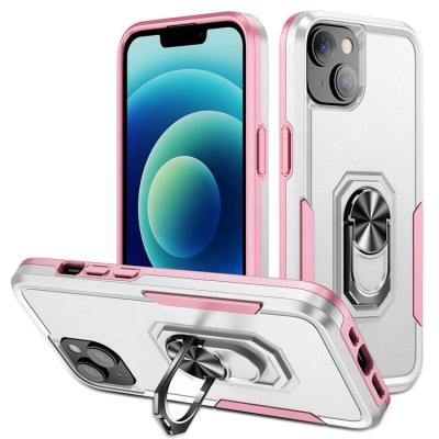 China Shockproof Armor Cover for 14 plus Case Ring Kickstand Shockproof Coque Fundas Para de Celular Phone for iPhone 14 11 12 13 pro Max Plus for sale