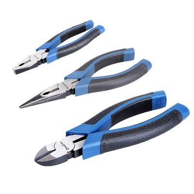 China DongCheng MULTI FUNCTIONAL Fastening Tools Combination Pliers 3 Pieces General Pliers Set Maintenance for sale