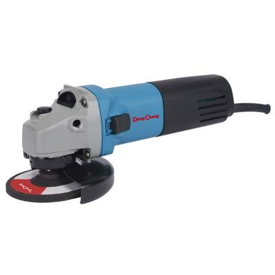 China Contact 11800RPM 110V Mini Electric Angle Grinder Sliding General Grinding and Polishing Dong Cheng 115mm for Grinding and Cutting for sale