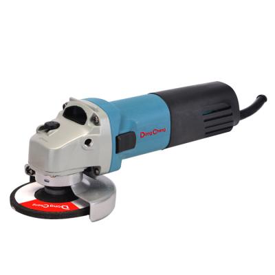 China Dong Cheng High Quality General Grinding and Polishing 115mm Attached 110V 710W Angle Grinder Machine for sale