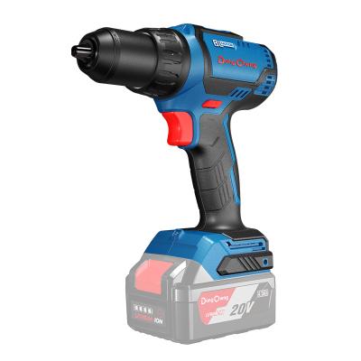 China Dongcheng Cordless Drill 20V 60N.m High Torque 13mm Brushless Driver Drill 13mm for sale