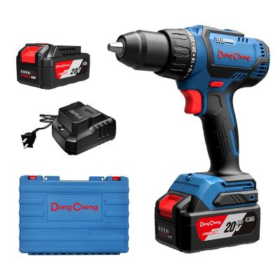 China Dongcheng Power Drills 60N.m Brushless 20V 13mm Cordless Drill for sale