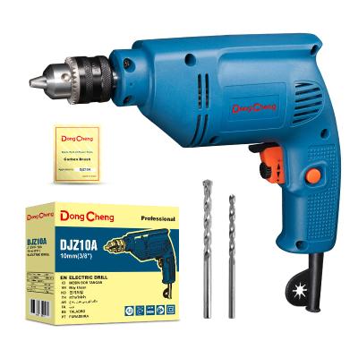 China Dong Cheng 300W Mini Hand Electric Drill With Competitive Price Steel: 10mm Wood: 18mm for sale