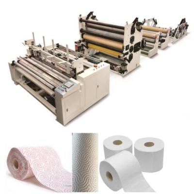 China CE 380V 180m/Min 3ply Paper Roll Rewinding Machine for sale