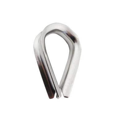 China Special hot selling 304/316 stainless steel metal clevis thimble 100020 for sale