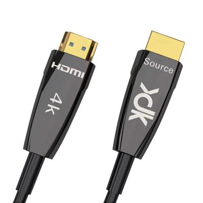 China Data Transmission 4K XDK 18Gbps HDMI 2.0 Optical Fiber Cable 4K 60Hz HDMI Cable 2.0 HDR, ARC and CCE supports HDCP2.2. for sale