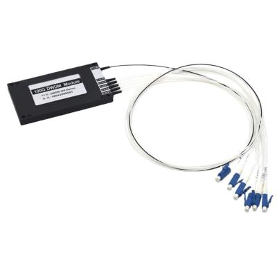 China Professional Manufacturer 100g Dwdm 1x6 Demux Module Cwdm Mux Demux Module 100G for sale