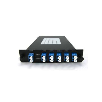 China FTTH Factory Cwdm Direct 8ch Cwdm Mux Multiplexer And Demux Lc/apc Connector 1470nm To 1610nm Lgx for sale