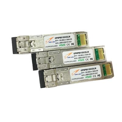 China FTTX Network SFP+ 10Gigabit Ethernet SFP Module 850nm 300M SFP+ 10G Module for sale