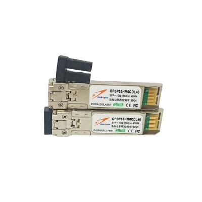 China Compatible FTTx 10g Sfp+ H3c Smf LC 1550nm 40km 10g SFP Optical Transceiver Module for sale