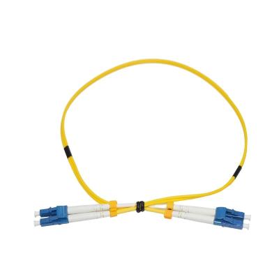 China Double Fiber 50 125 OM4 LC LC2.0 Fiber Cable 1M-100M Patch Cord Patch Cord for sale