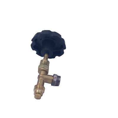 China General Brass Gas Valve With Plastic Knob China To Bolivia for sale