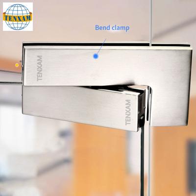 China Durable Ss304 Door Accessories Glass Door Accessories Modern Casting Fixture Fixture For 12mm Glass Doors for sale