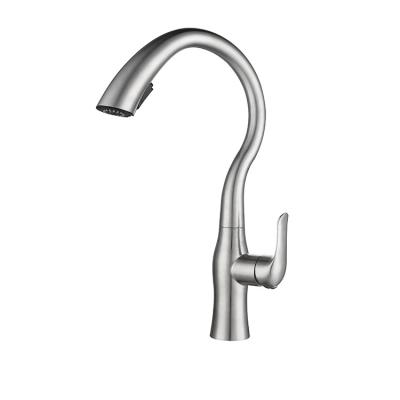 China Thermostatic Faucets Pitches Question Mark Stainless Steel 304 Gray New Kitchen Faucet for sale