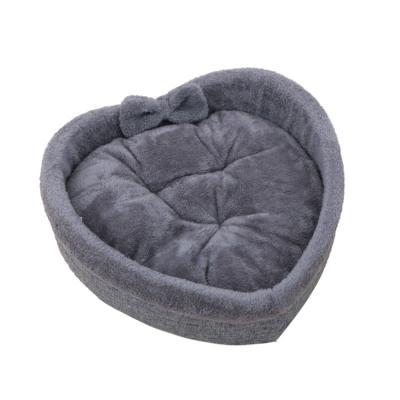 China Yueshang Summer Breathable Dog Bed Pet Kennel Small And Medium Heart Shaped Kennel for sale