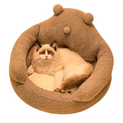 China Breathable Cat Nest Winter Heat Can Be Removed And Washed Carpet Home Villa Bed Web Celebrity Pet Four Seasons Universal Cat Supplies for sale